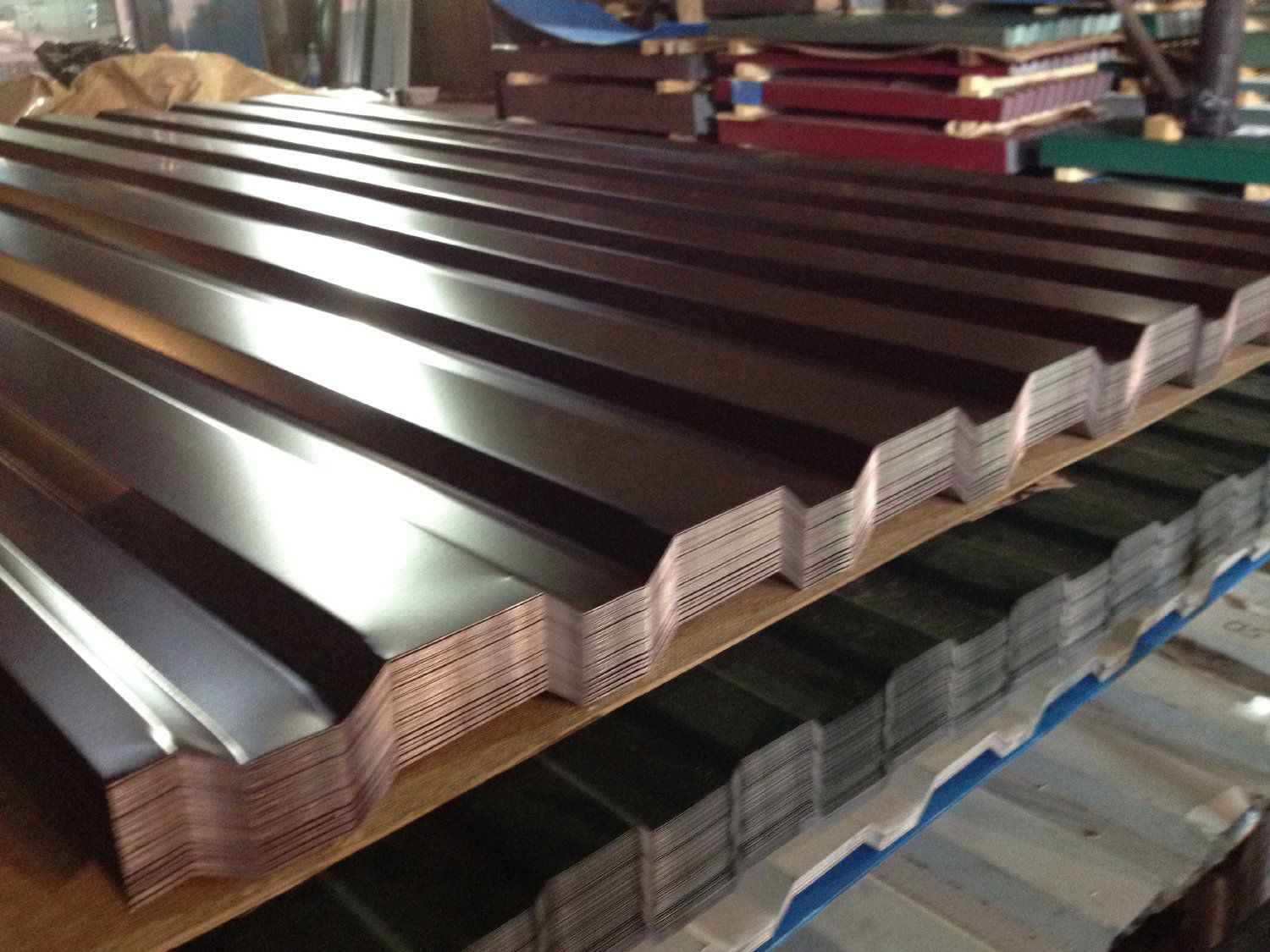 Профнастил на производстве